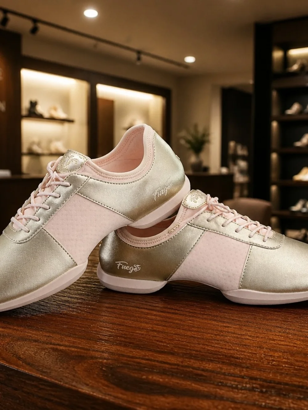 Fuego Split Sole Dance Sneakers   Women's Size 12 Mens 10.5